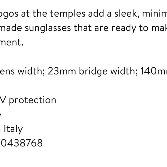 Celine Cream Rectangular Sunglasses CELINE
Triomphe 56mm
Square Sunglasses - Picture 4 of 4